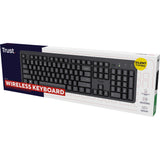 Trust Trust ody II Clavier sans fil silencieux
