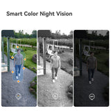 Imou aov dual lens 5mp+5mp buitencamera (wit, 3k, 4g lte, wifi 6, solar panel)