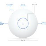 Point d'accès longue portée Ubiquiti unifi u7 (blanc, poe)