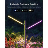 Govee lumières de jardin extérieures éclairage de jardin intelligent matière rgbww 2 pièces