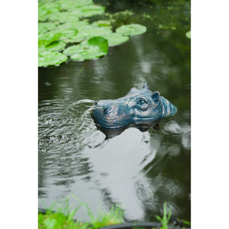 Ubbink Floating Spray Figure Hippopotamal Head
