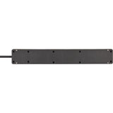 Brennerstuhl Bremounta multiprise avec 2 prises de charge USB C | 5 fois | noir | 3m h05vv-f 3g1.5 - 1150660415