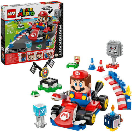 Lego super mario 72043 mario et kart standard