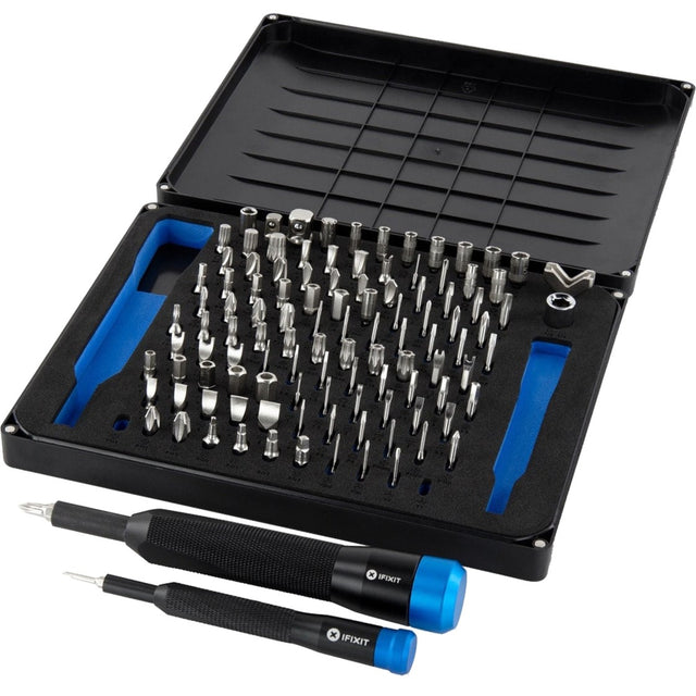 Ifixit manta - Jeu d'embouts de kit de pilote 112 bits (noir bleu)