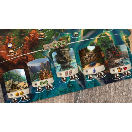 Jeux de gobelin blanc les ruines disparues d'arnak jeu de société (néerlandais, 1 à 4 joueurs, 30 à 120 minutes, à partir de 12 ans)