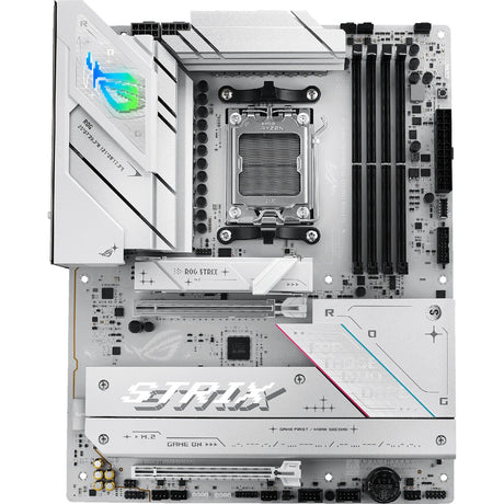 Carte mère Asus ROG Strix B850-A Gaming Wi-Fi Socket AM5 (blanc, 2,5 Go-LAN, Wi-Fi 7, BT, son, ATX)