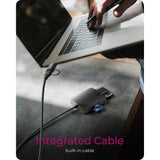 Icy box ib-cr302-cu3 lecteur de carte 4-en-1 (noir)