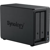 Synology diskstation ds725+ nas (noir, 2x LAN, USB-A 3.2 (5 Gbit s))