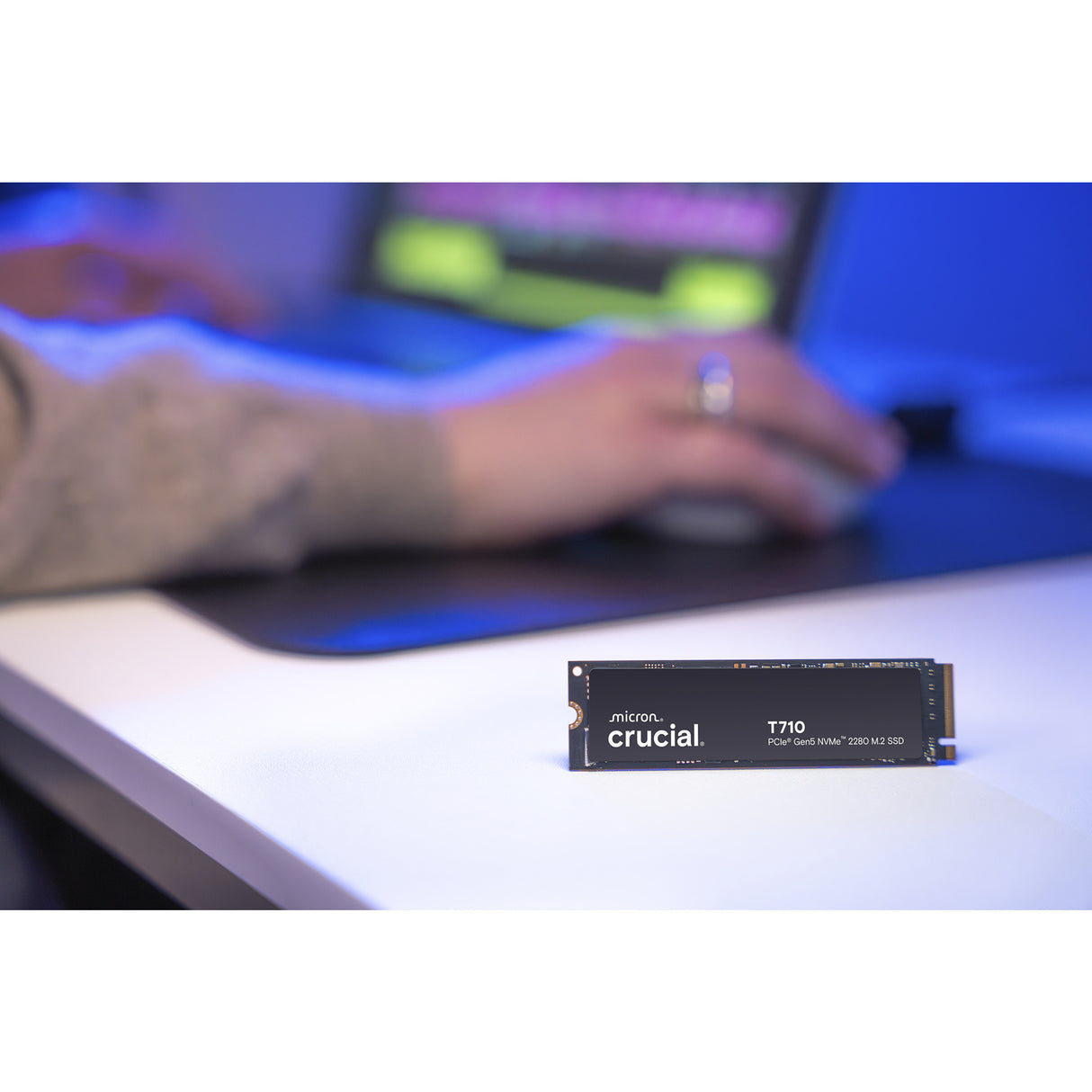 SSD Crucial T710 1 To (PCIe 5.0 x4, NVME 2.0, M.2 2280)