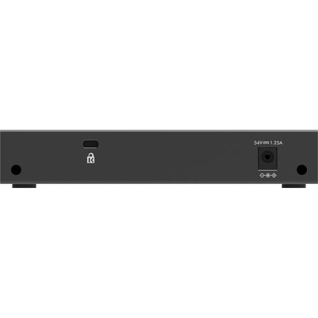 Netgear commutateur non géré poe+ gigabit ethernet soho à 5 ports (gs305p) (noir)