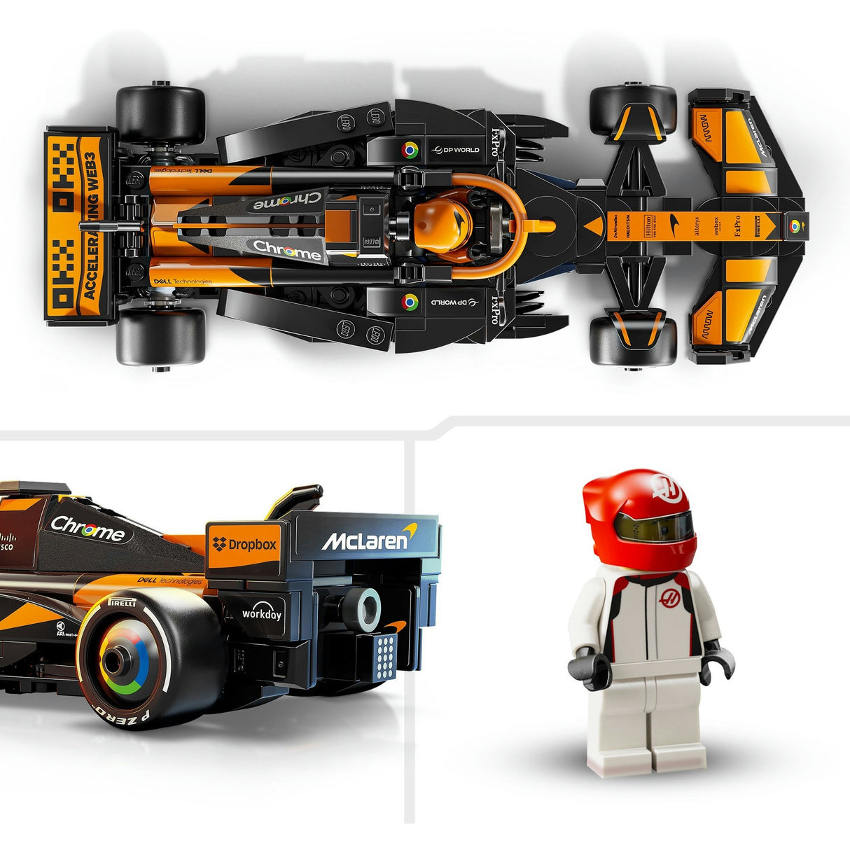 Lego Speed Champions 77251 La voiture de course mclaren f1 team mcl38