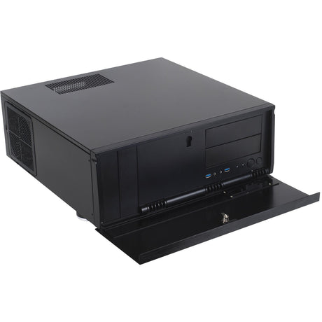 Boîtier HTPC Silverstone Grandia GD07B (noir | 2x USB-A)