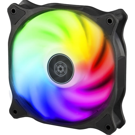 Silverstone Air Blazer 120r RVB Ventilateur de boîtier (Noir, 120 x 25 x 120 mm, PWM)