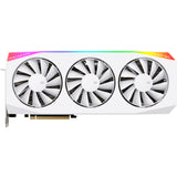 Carte graphique XFX Radeon RX 9070 XT OC Mercury RGB (blanc, RDNA4, GDDR6, 3x Display Port, 1x HDMI 2.1)