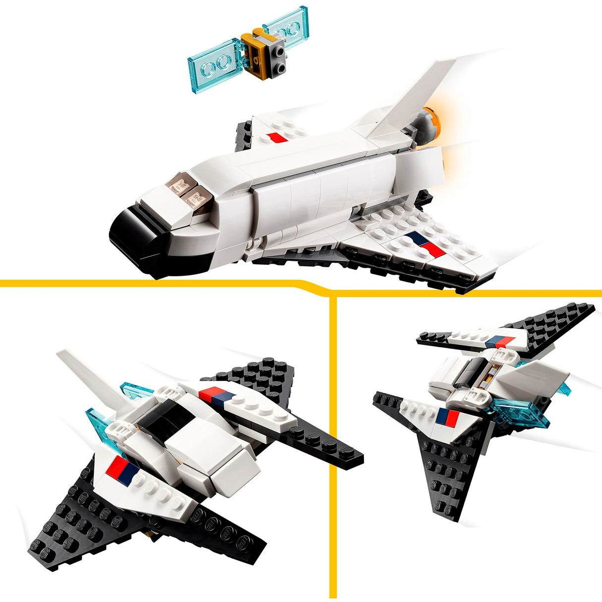 Créateur LEGO 31134 Navette spatiale 3in1