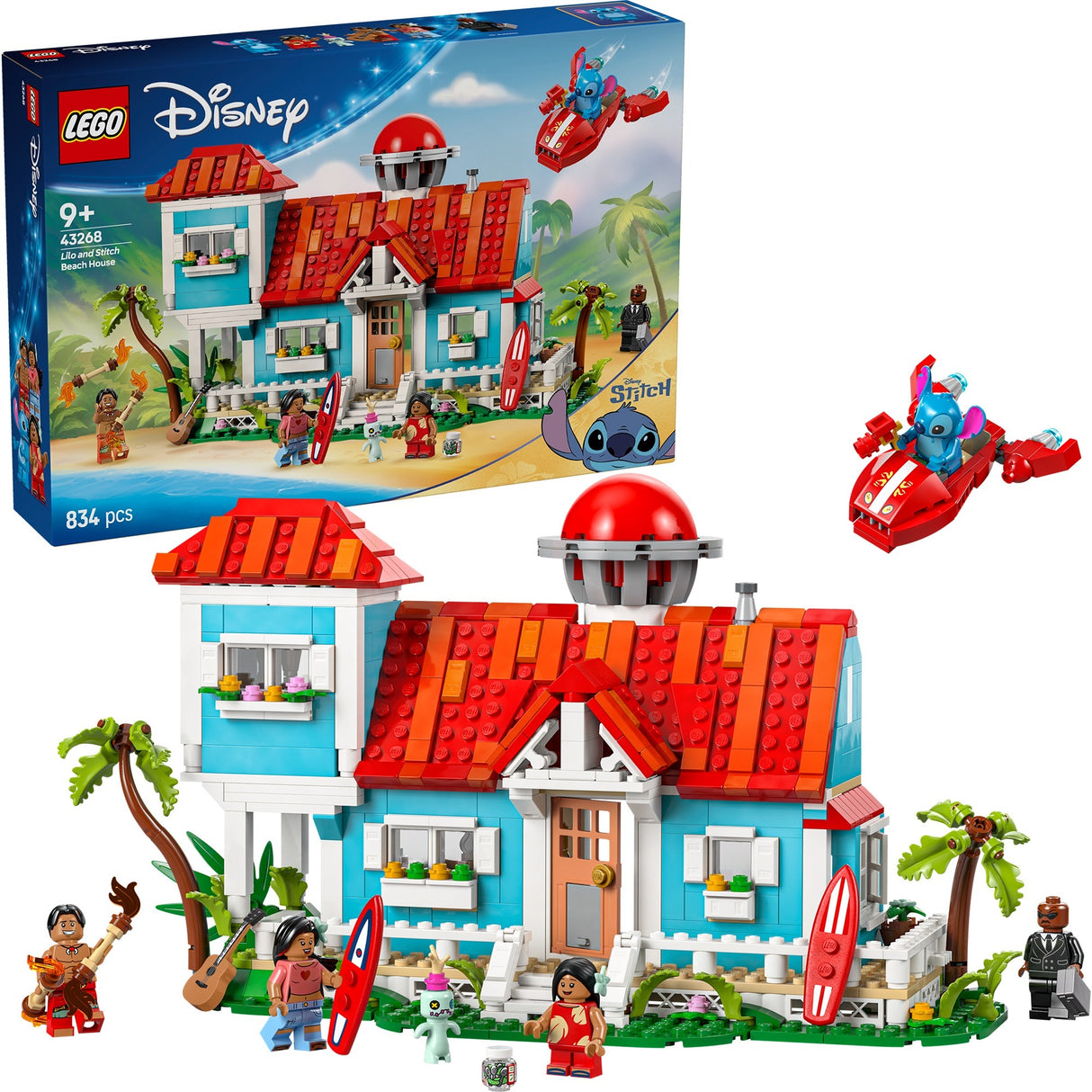 Lego Disney 43268 La maison de plage Lilo et Stitch