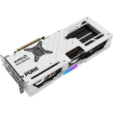 Carte graphique Sapphire Radeon RX 9070 Pure OC (blanc, 2x display port, 2x HDMI, RDNA4)
