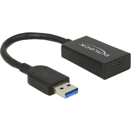 Delock convertisseur USB-A 3.1 > adaptateur USB-C (noir, 0,15 mètres)
