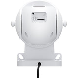 Foscam PD8, caméra de sécurité 4K 8MP double bande WiFi 6 PT (blanc)