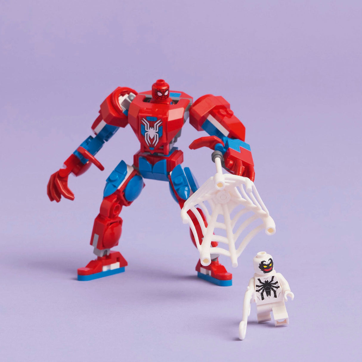 Lego super heros 76308 Le robot Spider-Man contre l'anti-venin