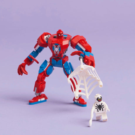 Lego super heros 76308 Le robot Spider-Man contre l'anti-venin
