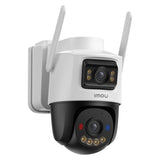 Imou aov dual lens 5mp+5mp buitencamera (wit, 3k, 4g lte, wifi 6, solar panel)