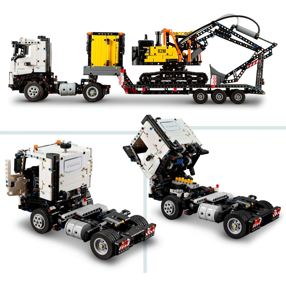 Lego technic 42175 Volvo FMX Truck EC230 Pelle électrique
