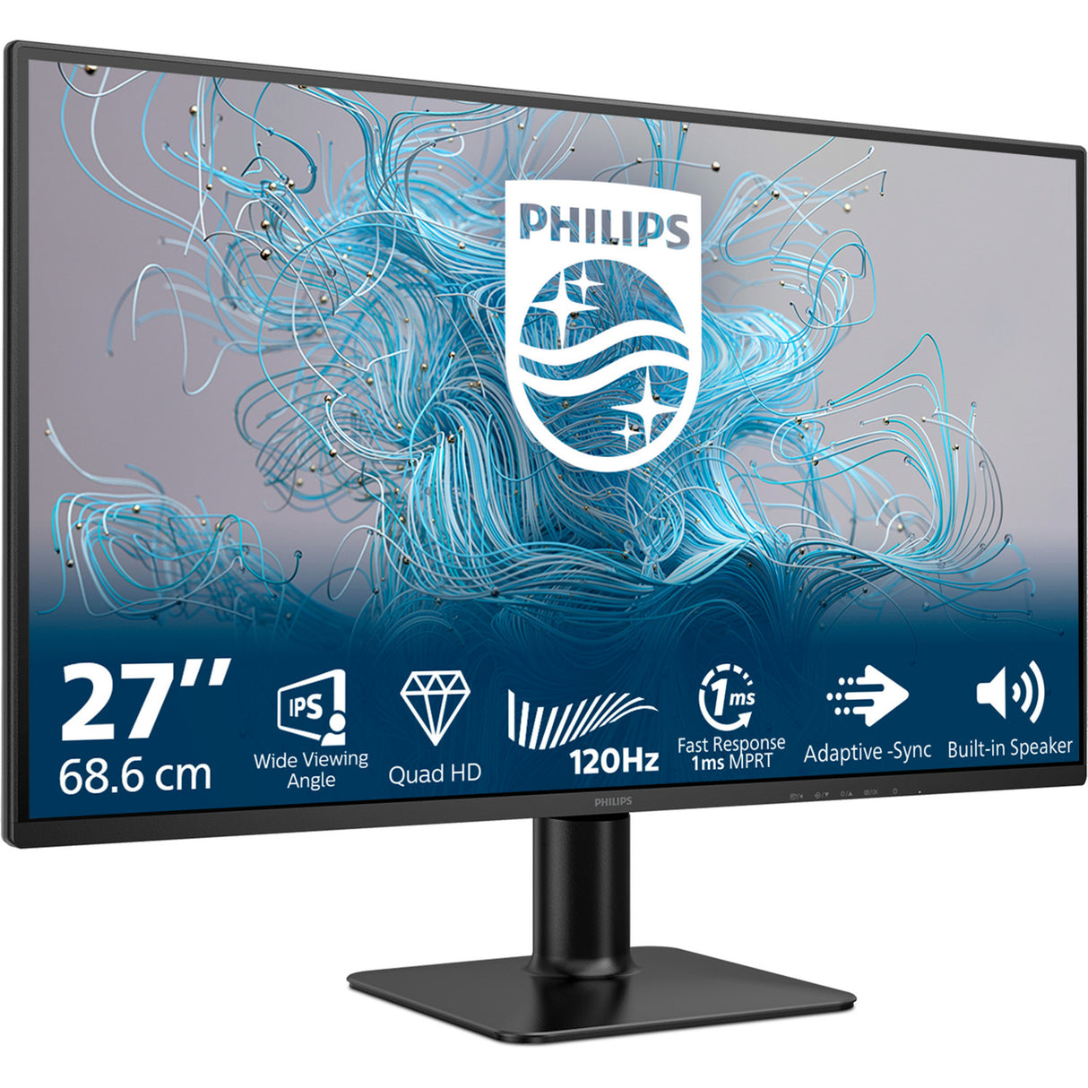 Moniteur Philips 27e2n2500 00 27 (noir, HDMI, port d'affichage, 120 Hz)