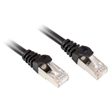Câble réseau Sharkoon SFTP, RJ-45 avec Cat.6 (noir, 20 mètres)