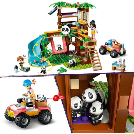 Lego ® Friends l'abri du panda, jeu de construction, jouet - 42648