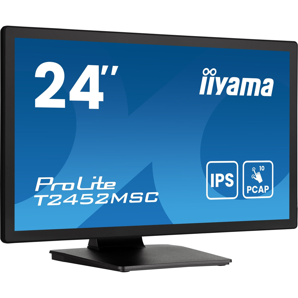 Moniteur à écran tactile Iiyama prolite t2452msc-b1ag 23,8 (noir, HDMI, port d'affichage, 2x USB-A)
