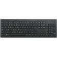 Clavier sans fil Kensington KB150 EQ (noir, disposition américaine (QWERTY), membrane, 100%)