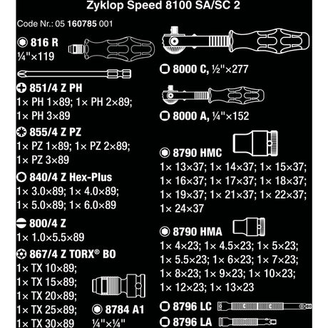 WAA 8100 SA SC 2 ZYKLOP CAP