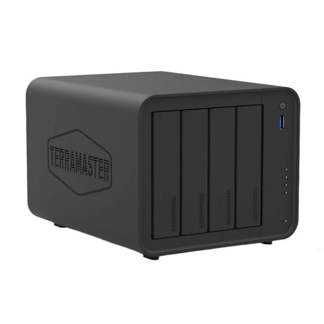 Terramaster f4-425 nas (noir, 1x 2,5GBE, HDMI, USB)