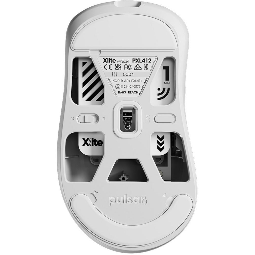 Pulsar xlite v4 mini souris de jeu (blanc, 32000 dpi)
