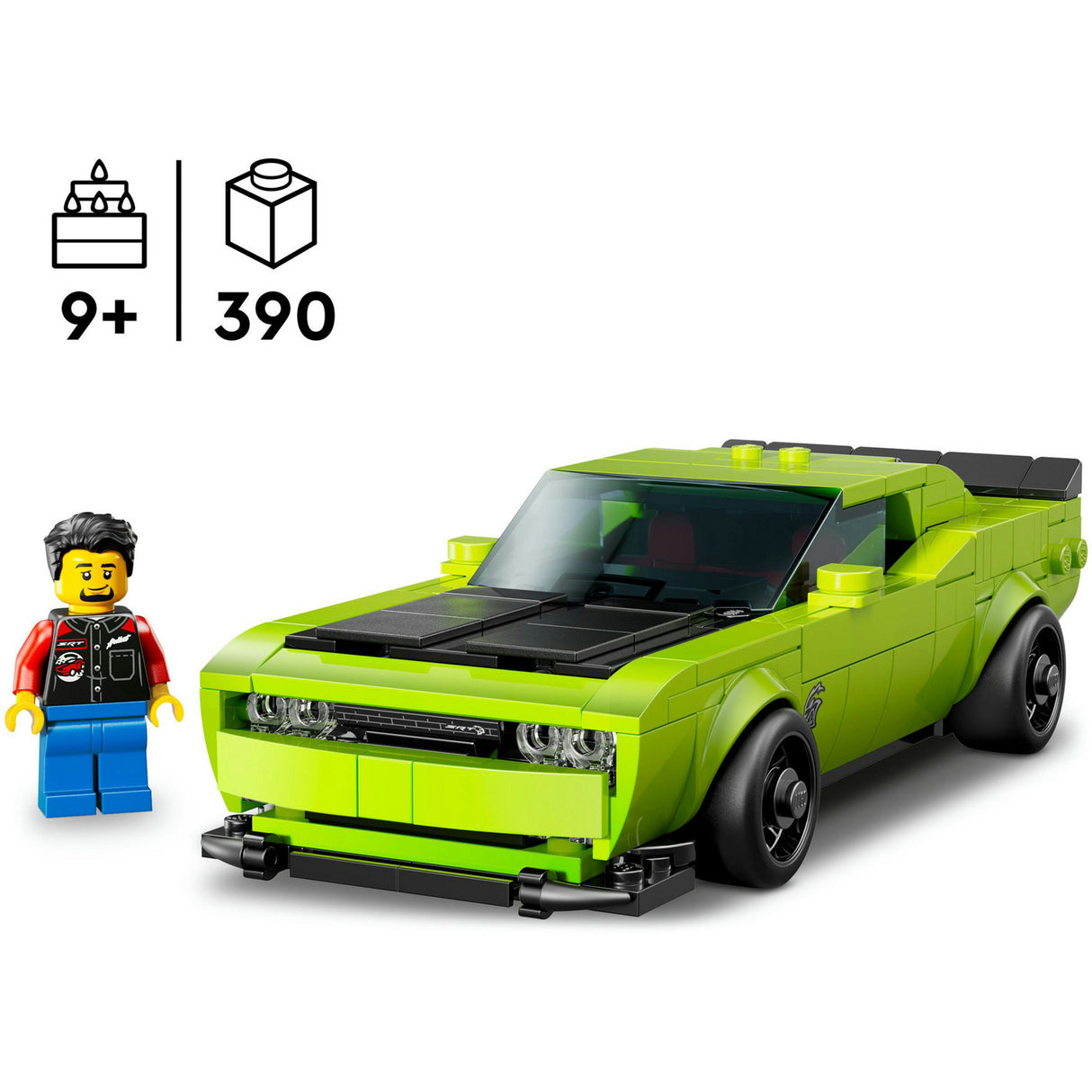 Lego ® Speed Champions Dodge Challenger SRT Hellcat Voiture de sport - 77237