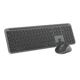 Ensemble de bureau sans fil fin Logitech mk950 signature (graphite, disposition américaine-internationale (qwerty), 400 - 4000 dpi)