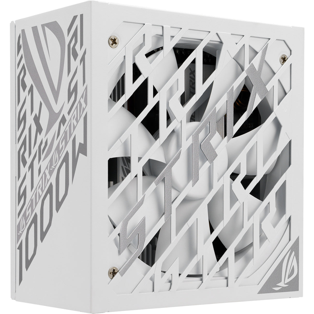 Alimentation modulaire Asus rog strix platine blanc édition 1000 watts (blanc, 1x 12v-2x6, 4x pcie)