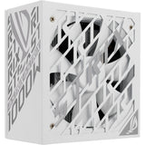 Alimentation modulaire Asus rog strix platine blanc édition 1000 watts (blanc, 1x 12v-2x6, 4x pcie)