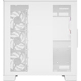 Boîtier tour midi Xyz PC Gear Tesseract A-RGB (blanc | 2x USB-A | 1x USB-C | RVB | Verre trempé)