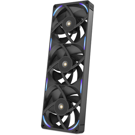 Ventilateurs de boîtier Nzxt f360x rgb (noir, 3 pièces, 360 x 120 x 30 mm, pwm)