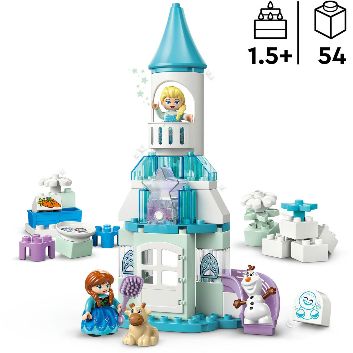 Lego duplo 10455 La fête au château gelé d'Anna et Elsa