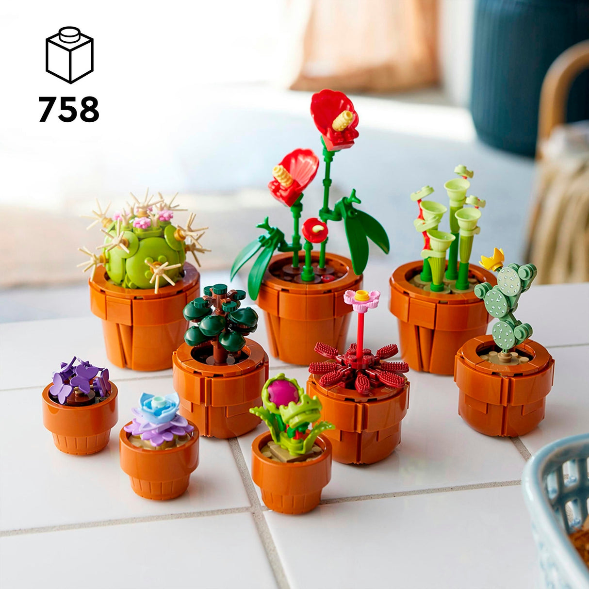 Icônes LEGO 10329 Mini plantes
