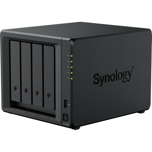 Synology diskstation ds925+ nas (noir, 2x LAN 2,5 Go, 2x USB 3.2 gen 1)
