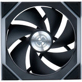 Lian Li Uni Fan SL120 Ventilateurs de boîtier RVB sans fil (noir, 3 pièces, 120 x 124,5 x 28 mm, PWM)