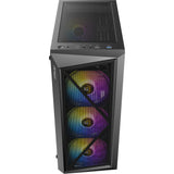Boîtier tour midi Antec ax67 argb (noir | 3x usb-a | verre trempé)