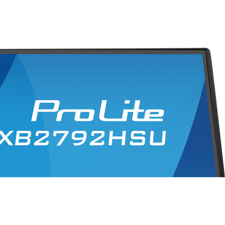 Moniteur Iiyama prolite xb2792hsu-b1 27 (noir (mat), HDMI, port d'affichage, 2x USB-A, USB-B, 120 Hz)