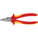 Knipex série 97 - pince à sertir - 180 mm - isolation vde - ergonomique