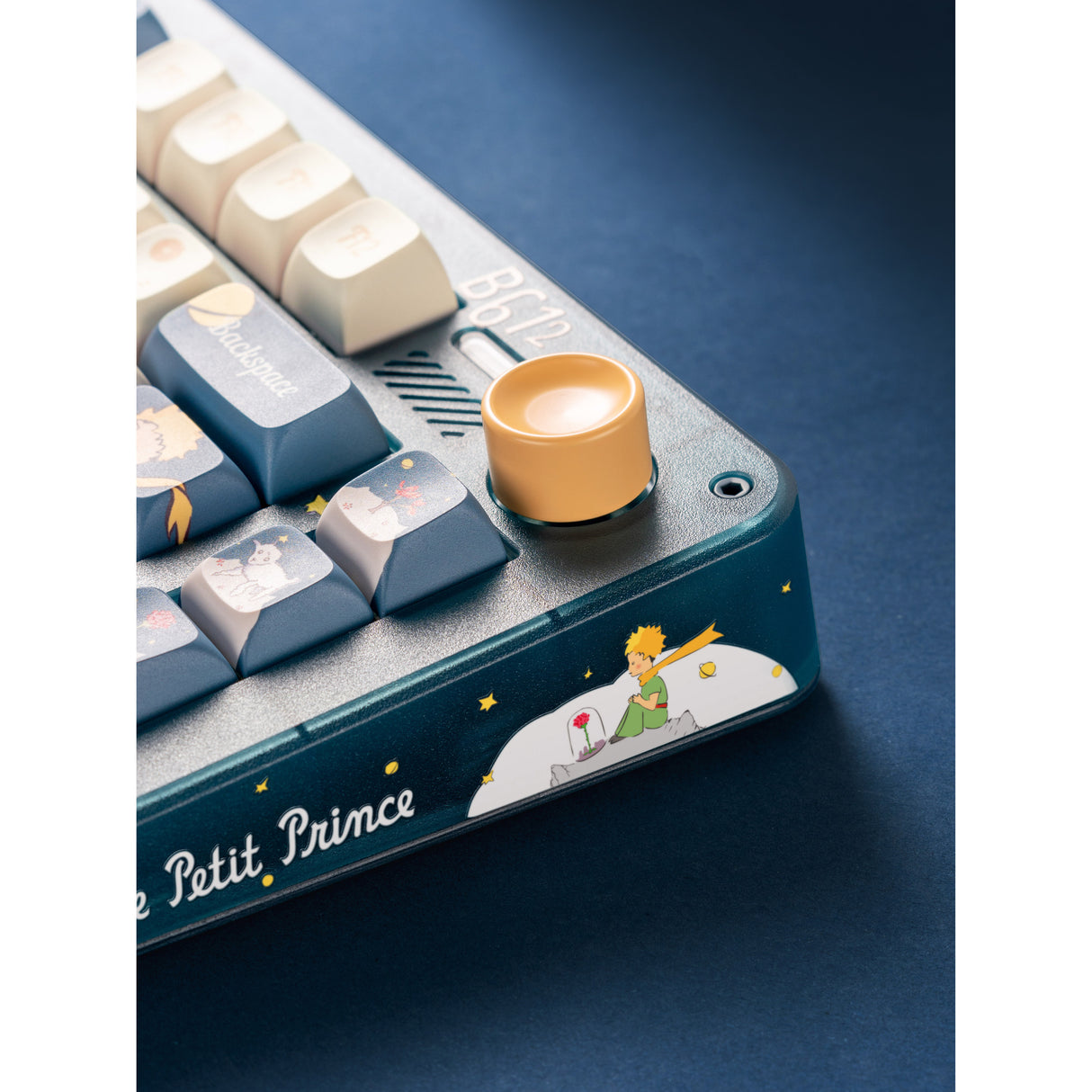 Clavier mécanique sans fil Iqunix zx75 sky meet (bleu, disposition américaine (qwerty), rouge gateron, 75 %, LED RVB, remplaçable à chaud, pbt double prise, 2,4 GHz | Bluetooth 5.1 | USB-C)