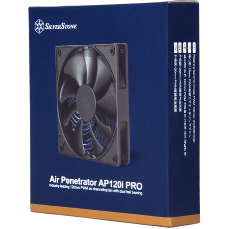 Ventilateur de boîtier Silverstone Air Penetrator 120i Pro (noir, 120 x 120 x 25 mm, PWM)
